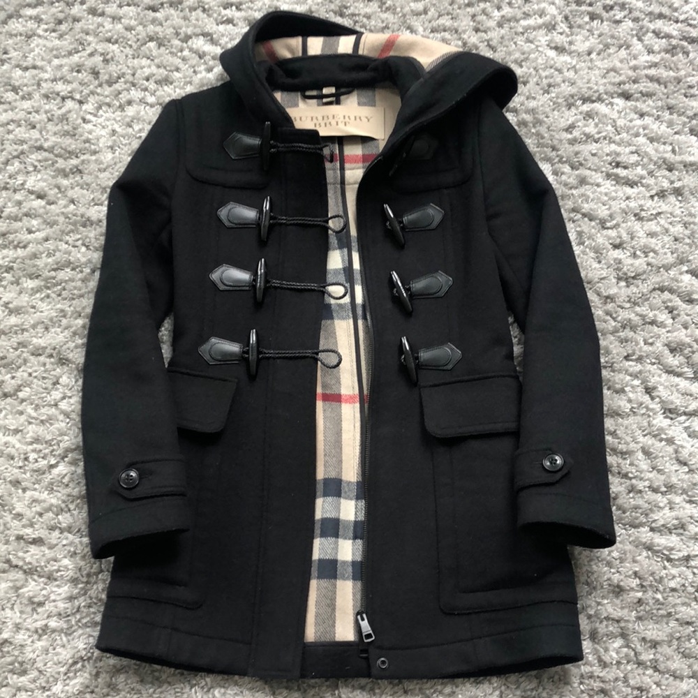 Burberry Brit Toggle Wool Coat - Like New
